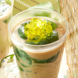 Iced Pandan Jelly